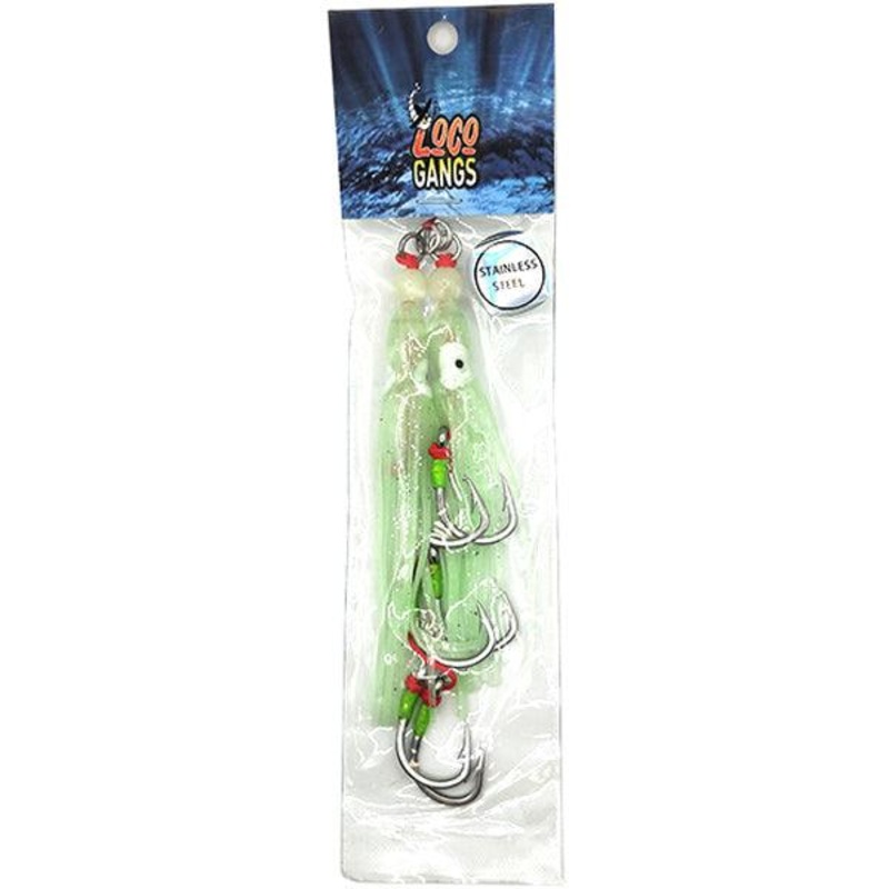 Loco Reef Gang|4/0 Circle Hook|6/0 Circle Hook|4/0 J Hook|6/0 J Hook