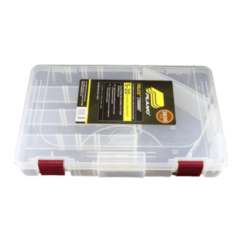 Plano 3600 ProLatch StowAway 5-20 Compartment Tackle Tray