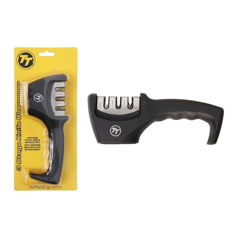 TT Fishing 3 Stage Knife Sharpener