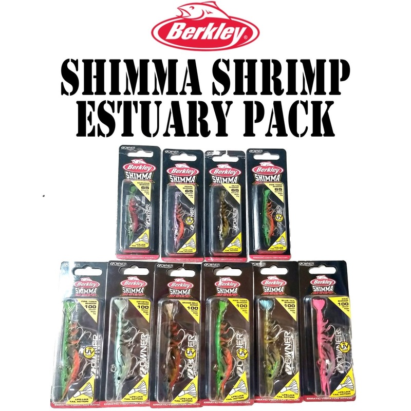 Berkley Shimma Shrimp Estuary Pack