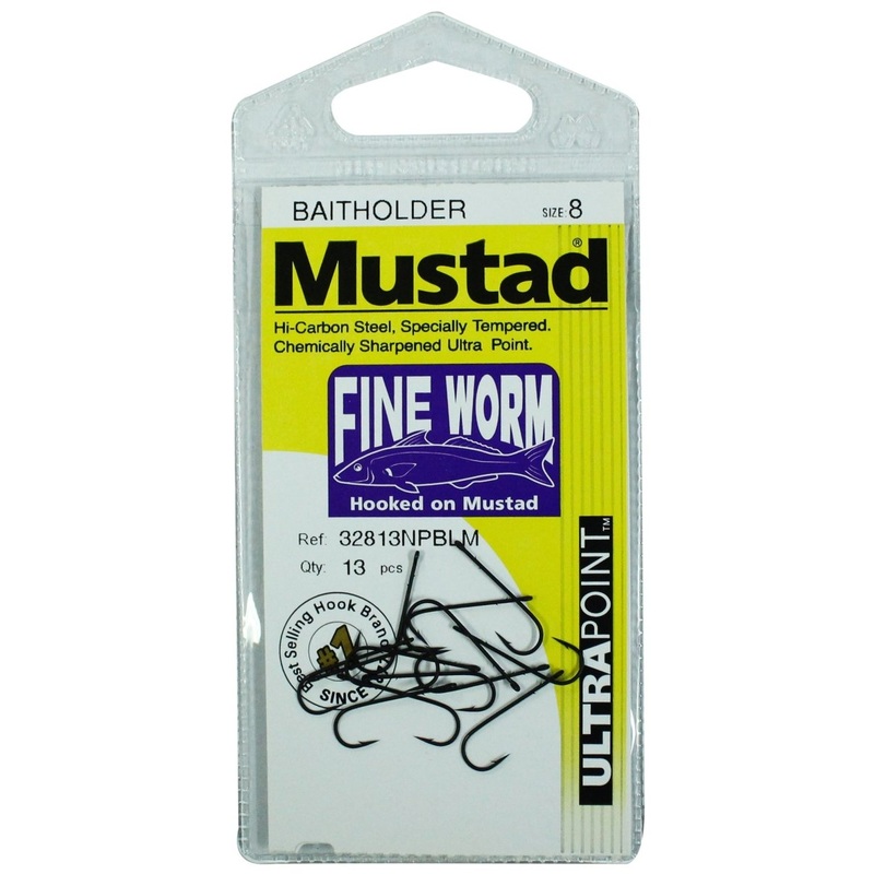 Mustad Baitholder Fine Worm Hook