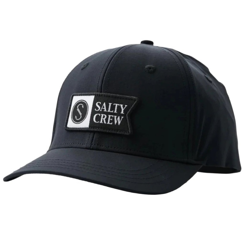 Salty Crew Alpha Flag Elastic 6 Panel Cap