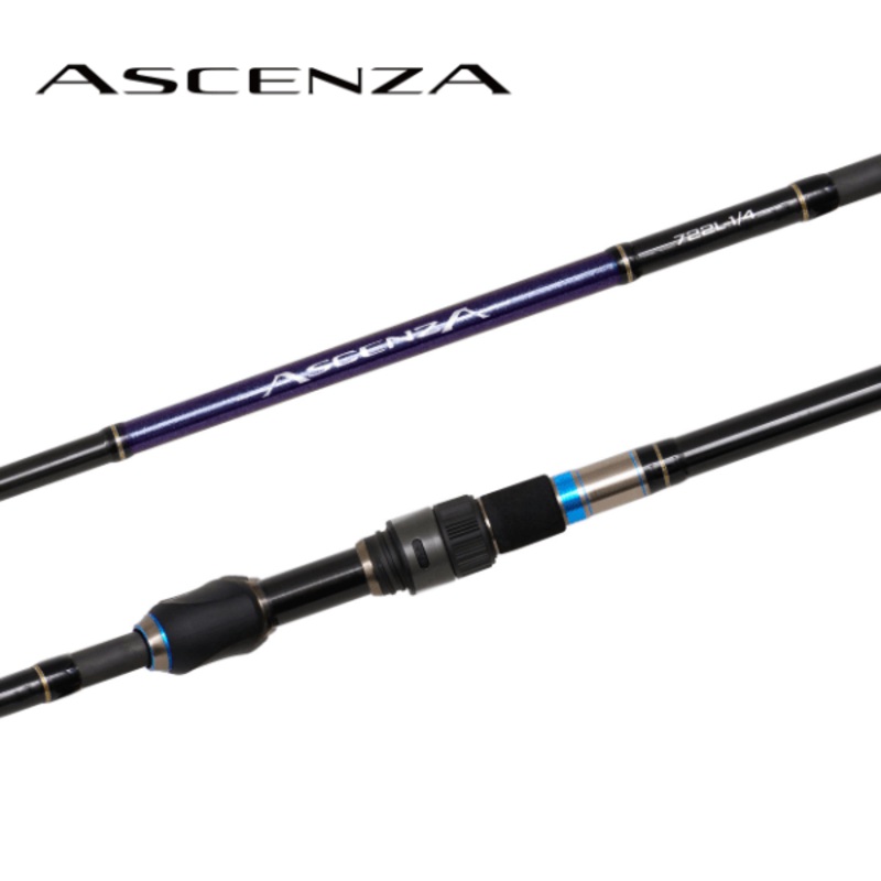 Shimano Ascenza Spin Rod|6'9'' - 1pc - 2-5kg|7'0'' - 1pc - 1-3kg|7'2'' - 2pc - 1-4kg|7'4'' - 2pc - 1-3kg|7'6'' - 2pc - 2-3kg|7'8'' - 2pc - 1-4kg|8'0'' - 2pc - 2-5kg