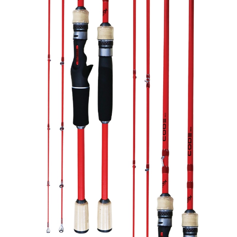 13 Fishing Code Red Fishing Travel Rod - Spin