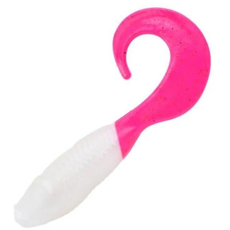 Berkley Gulp Alive Swimming Mullet Haft Pint 5 Pearl White/Pink