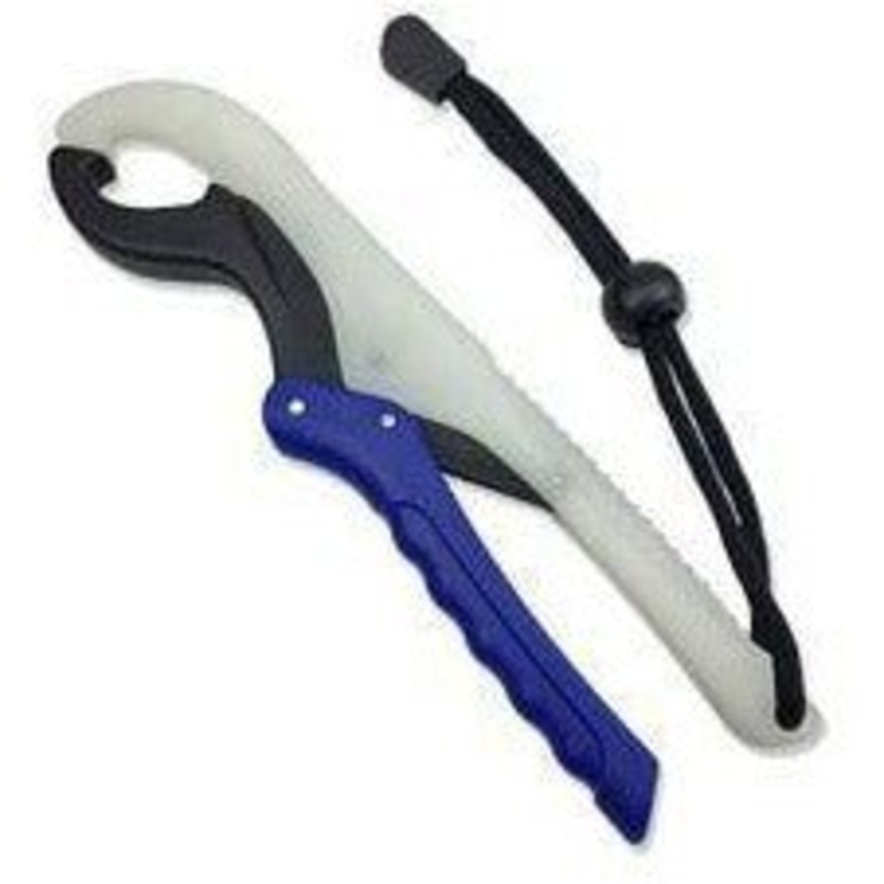FAS 8 In. Floating Glowing Handheld Fish Lip Gripper Blue/Glo