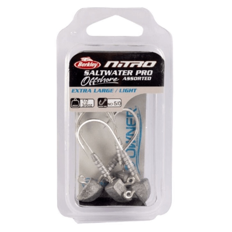 Nitro Saltwater Pro Offshore Assorted Jig Head