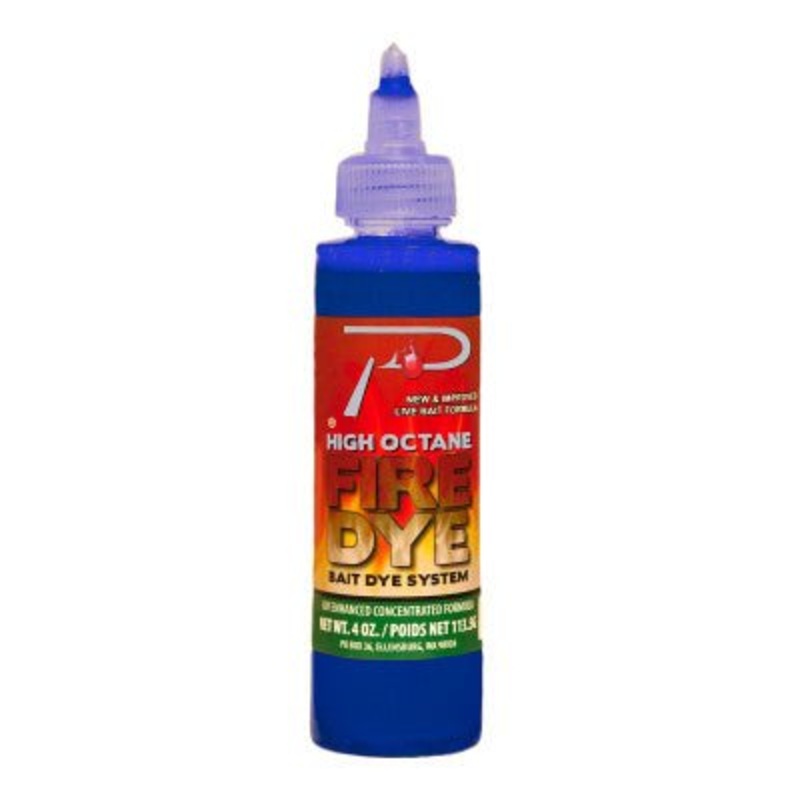 Pautzke High Octane Fire Dye 4 Oz Blue