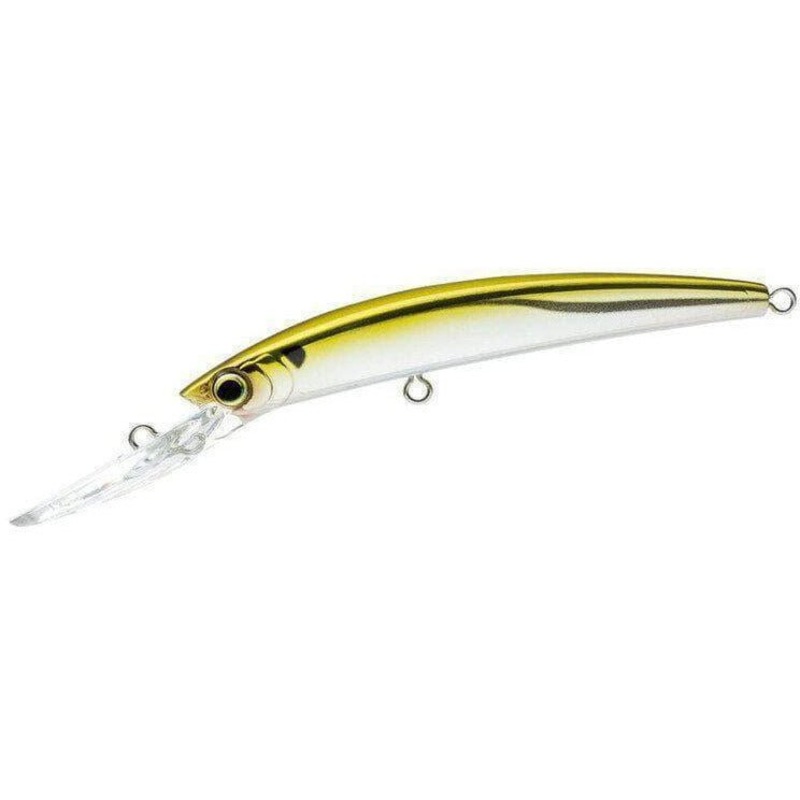 Yo-Zuri Crystal Minnow Deep Diver (F) R1134-HAJ 3-1/2 3/8 Oz Bronze
