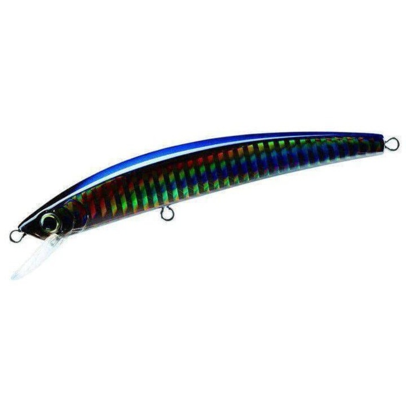 Yo-Zuri Crystal Minnow (S) R1130-HGHB 5 1/4 7/8 Oz Ghost Black