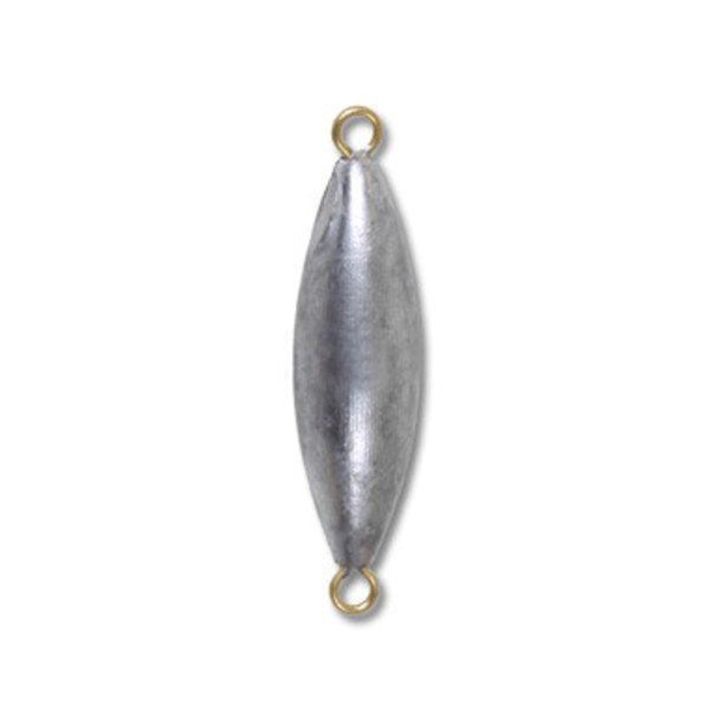 Dolphin Ringed Torpedo Sinker 4oz Qty 2