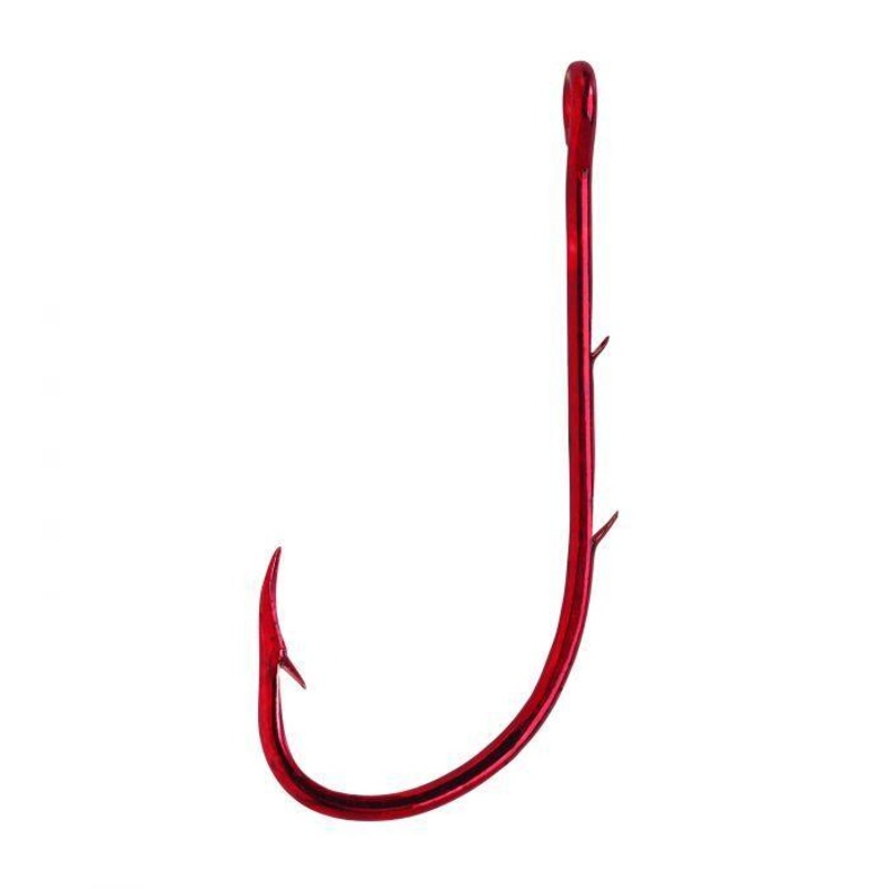 EAGLE CLAW LAZER HOOK RED BAITHOLDER EL186RD3-4/0 Qty 100
