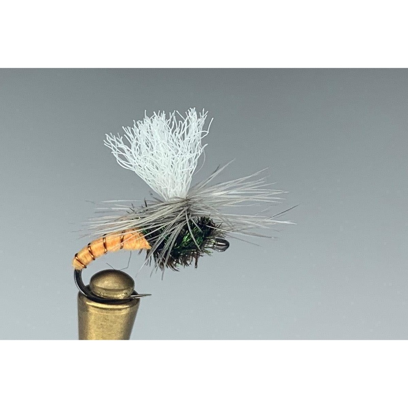 Freestone Fly Klinkhammer Sulphur Orange Size 18 Qty 12