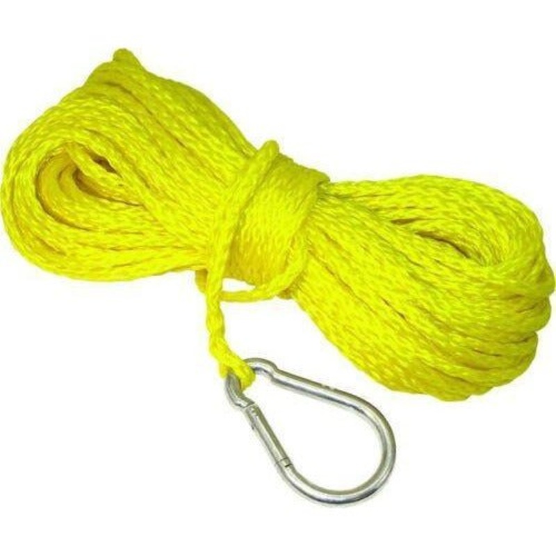 Invincible Marine Anchor Line 3/8x 75' Poly w/Hook