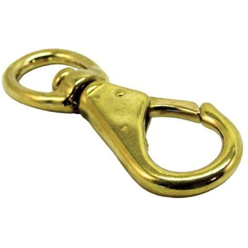 Invincible Marine Swivel Eye Snap Swivel 4-1/2 Brass