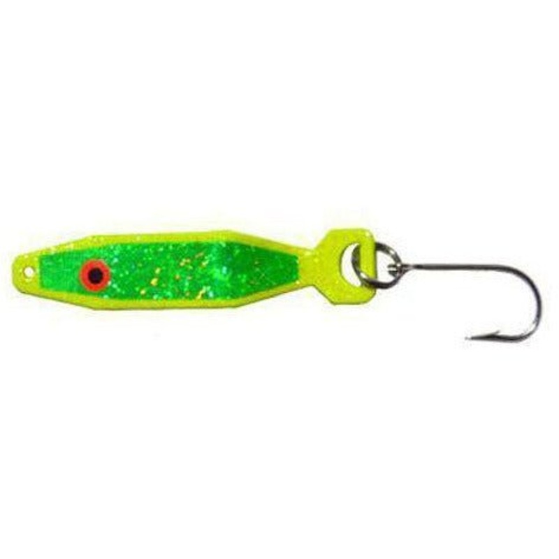 MACKS HUM DINGER 1/2OZ CHART/GREEN GLITTER
