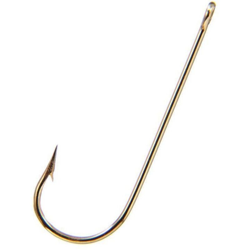 Gamakatsu Aberdeen Gold Hooks|Size 4 Qty 10|Size 1 Qty 8|Size 1/0 Qty 6|Size 2/0 Qty 6|Size 3/0 Qty 6|Size 8 Qty 10|Size 10 Qty 10|Size 12 Qty 10