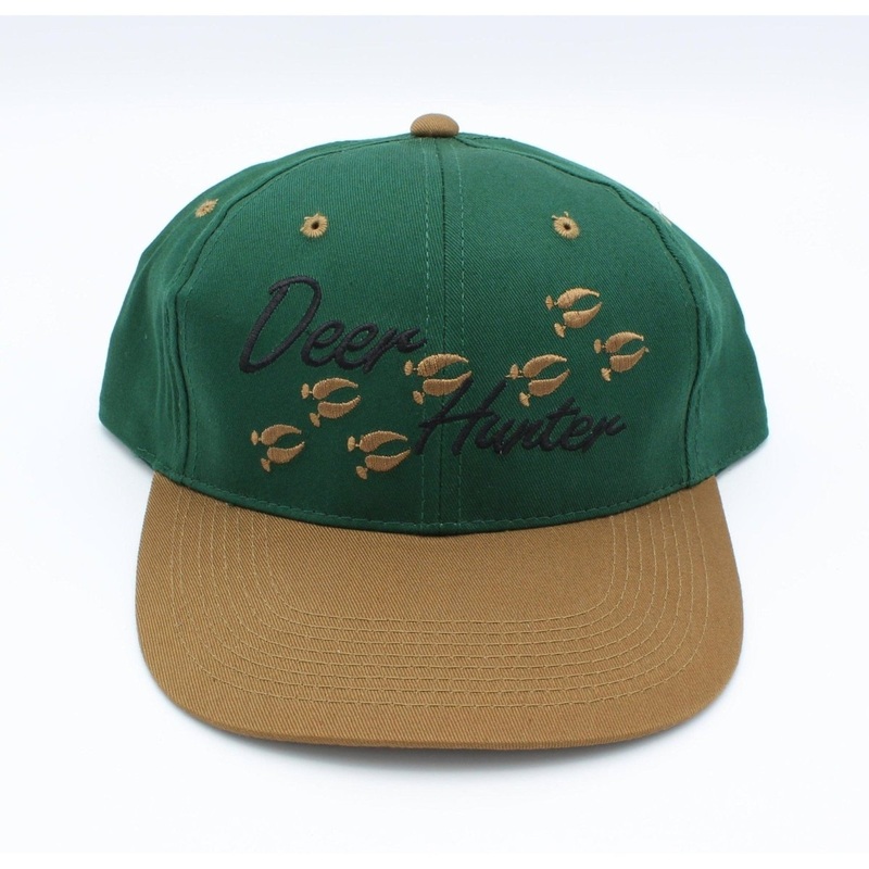 Outdoor Cap Signatures All Cotton Snap Back Cotton Baseball Cap Deer Hunter Green