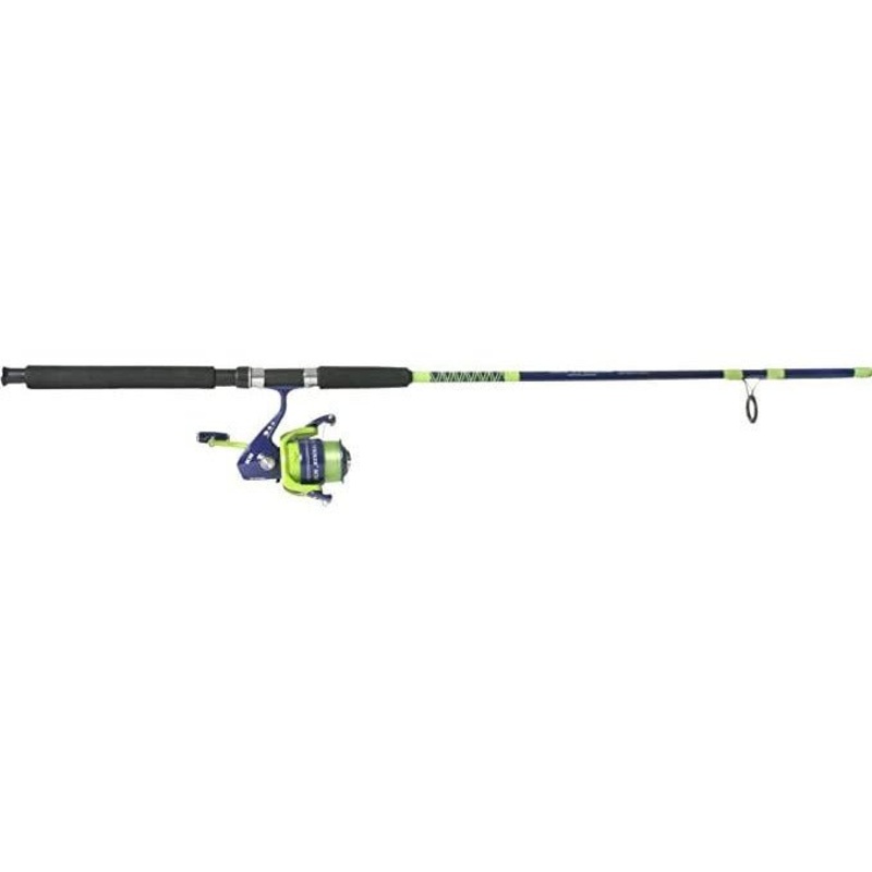 Sea Striker BC5070 Pre-Spooled Pier and Surf Spinning Combo Blue/Chartreuse 7' 2pc. Sz. 50 Reel