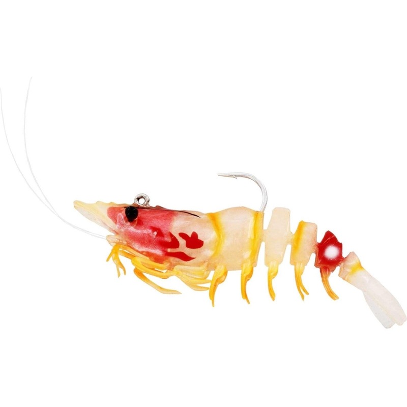Westin Salty the Shrimp Hard Lure 11/16 Oz  3-1/8 Hot Shrimp