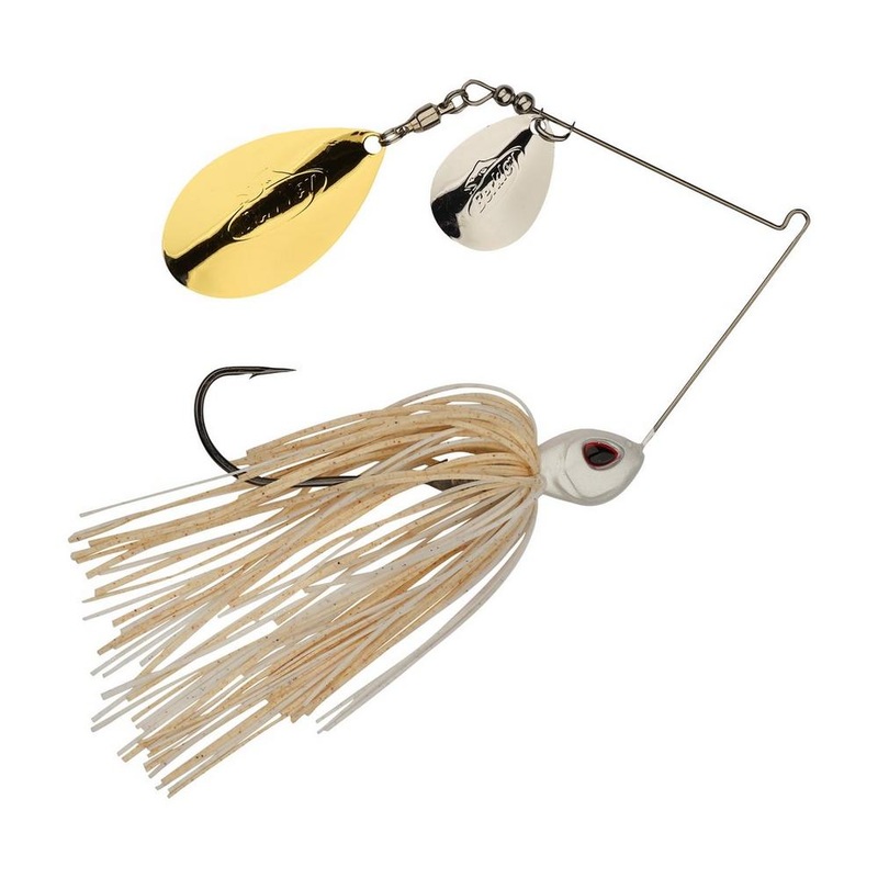 Berkley Power Blade SpinnerBait Standard 1/2 Oz Clear/White