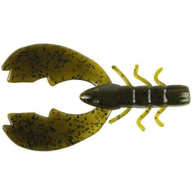 Berkley PowerBait Chigger Craw 4 Green Pumpkin Qty 9