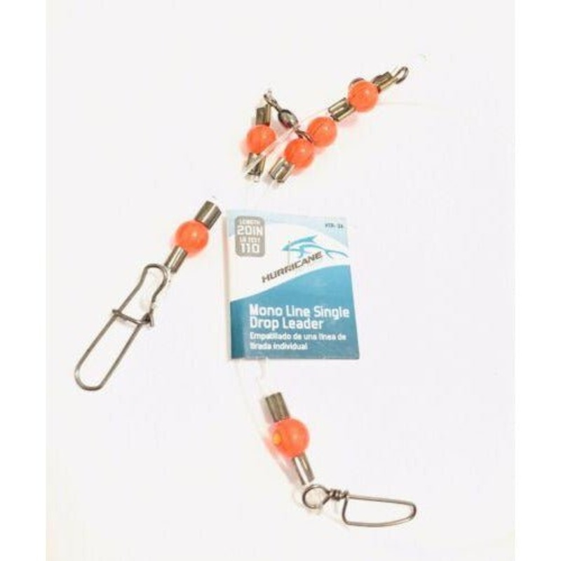 Hurricane HTR-34 20 150# Mono 1 Tangle Free Drop Leader