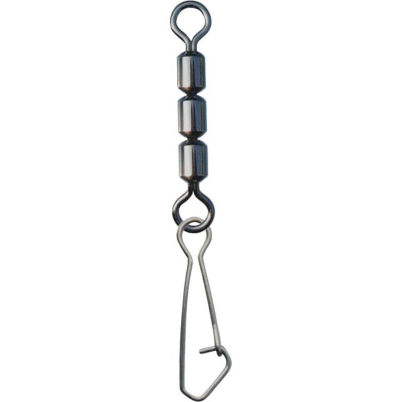 P-Line Dura-Max Swivels High Speed Rolling Treble W/ Hook Snap Qty 4