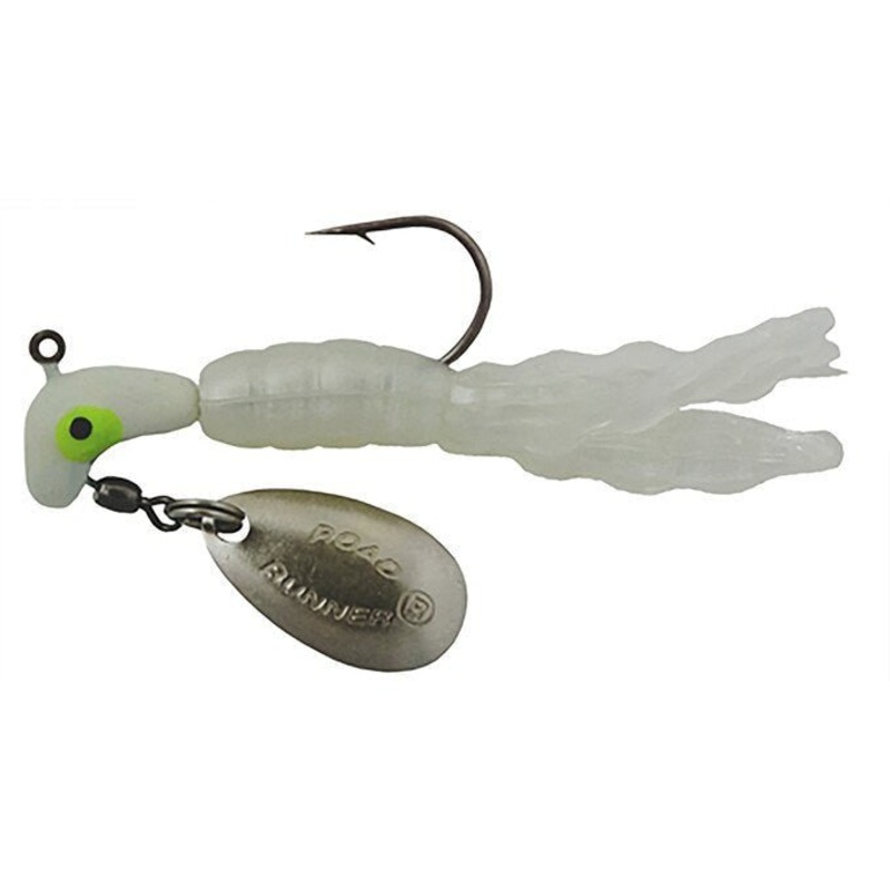 Road Runner Turbo Tail 1/8 Oz Clear/White Qty 2