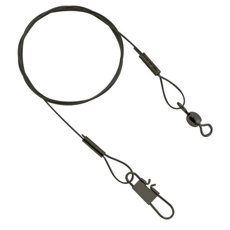 South Bend Nylon Coated Black Steel Leaders