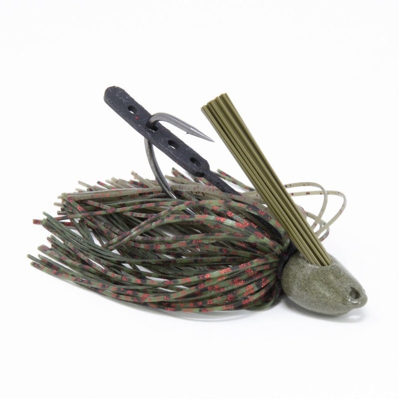 All-Terrain Tackle Grassmaster Weed Jig 3/4 Oz Watermelon Red Flake