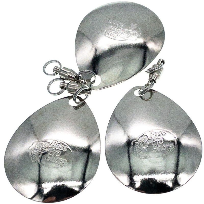 Bass Pro Colorado Blades #5 Nickel Qty 3