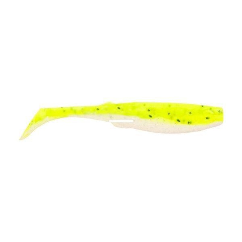 Berkley Gulp! Alive! Paddleshad Pint 4 x 7 3 Chartreuse Neon Pepper
