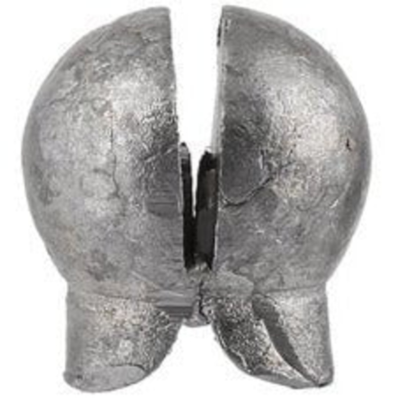 Danielson Removable Split Shot Sinker Size 4 Qty 15