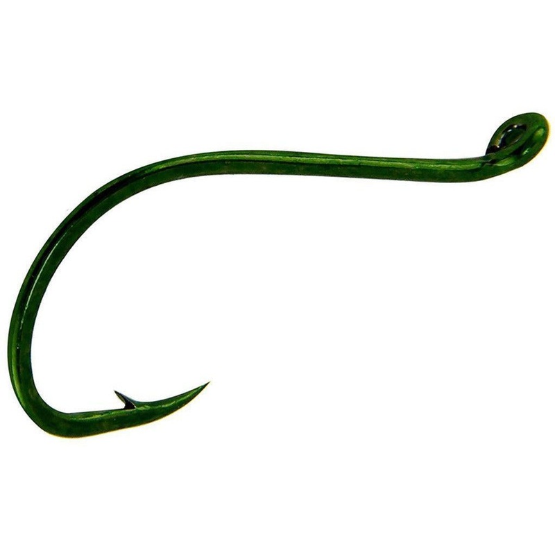 Gamakatsu Octopus Hooks Green|Size 1 Qty 8|Size 1/0 Qty 6|Size 2/0 Qty 6|Size 3/0 Qty 6|Size 4/0 Qty 6|Size 5/0 Qty 6