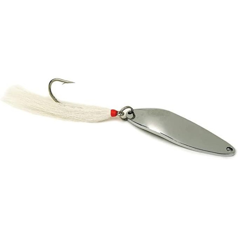Sea Striker Casting Spoon with Single Hook 1-1/2 Oz Nickel Plated