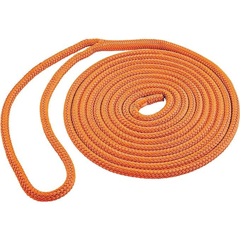 Shoreline Marine Dock Line 3/8 X 20' Orange
