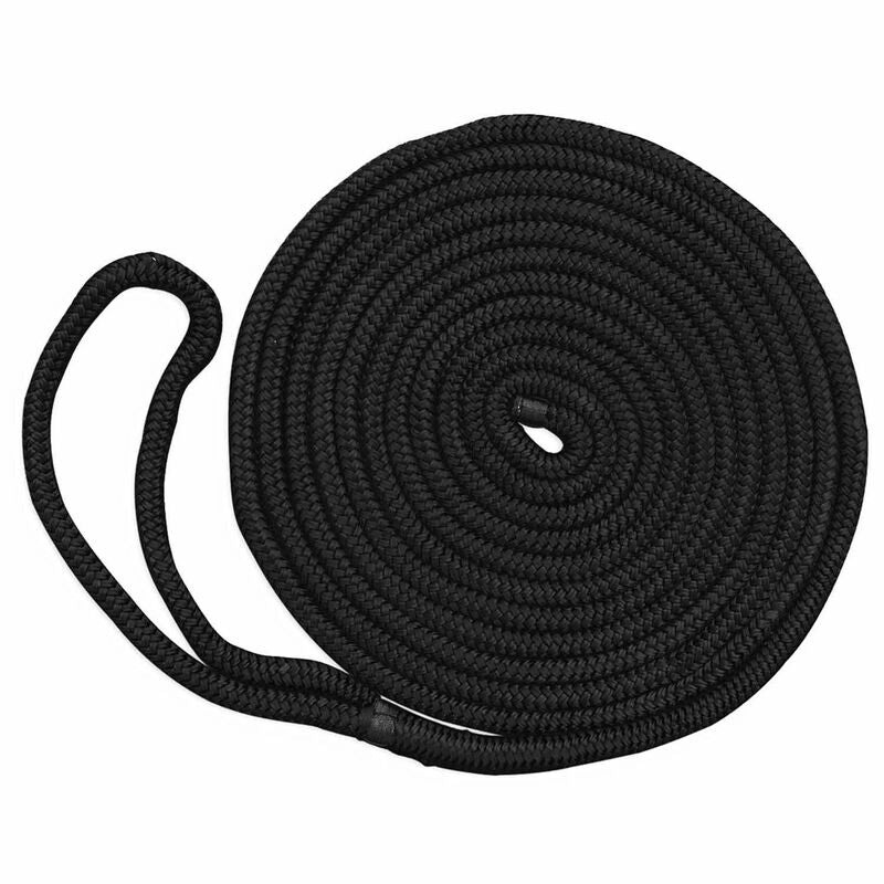 Shoreline Marine Dock Line Nylon 1/2 X 20' Black