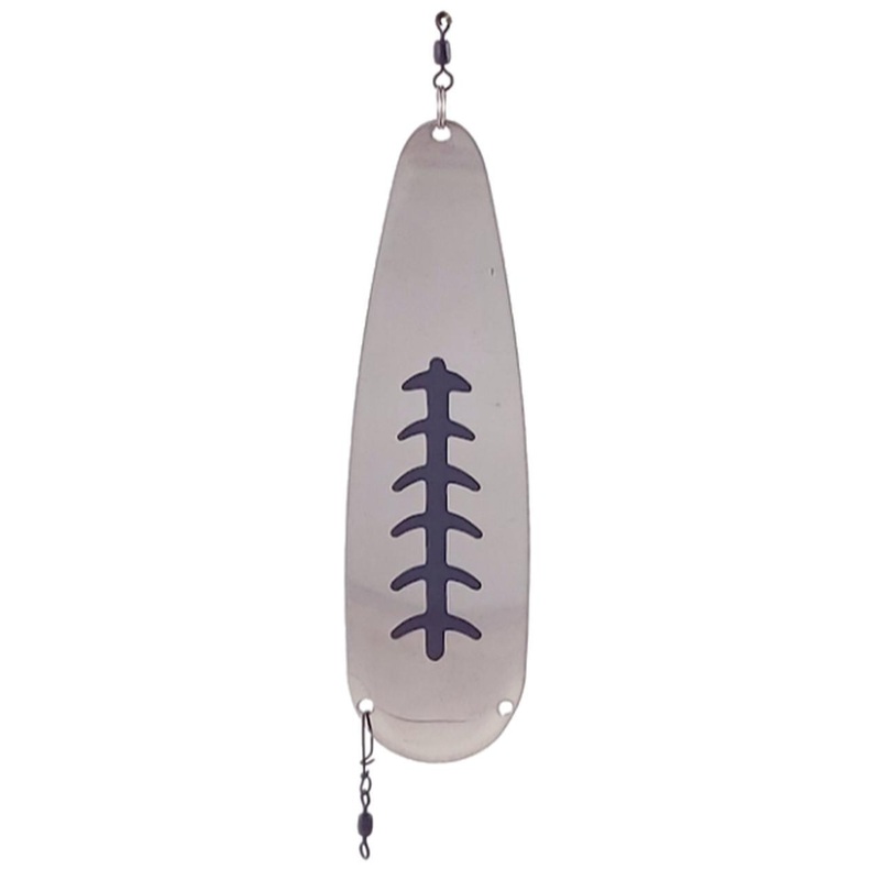 Trinidad Tackle 6 Dodger Stainless Steel - Ribbed