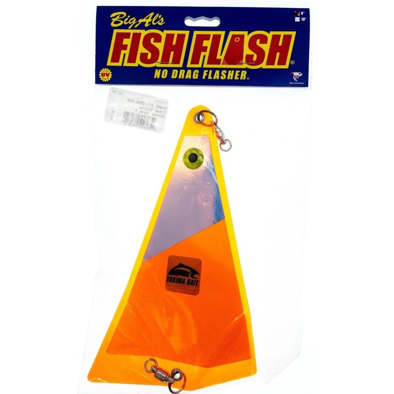 Yakima Bait Fish Flash Medium In-Line Flasher 8 Cream Sickle