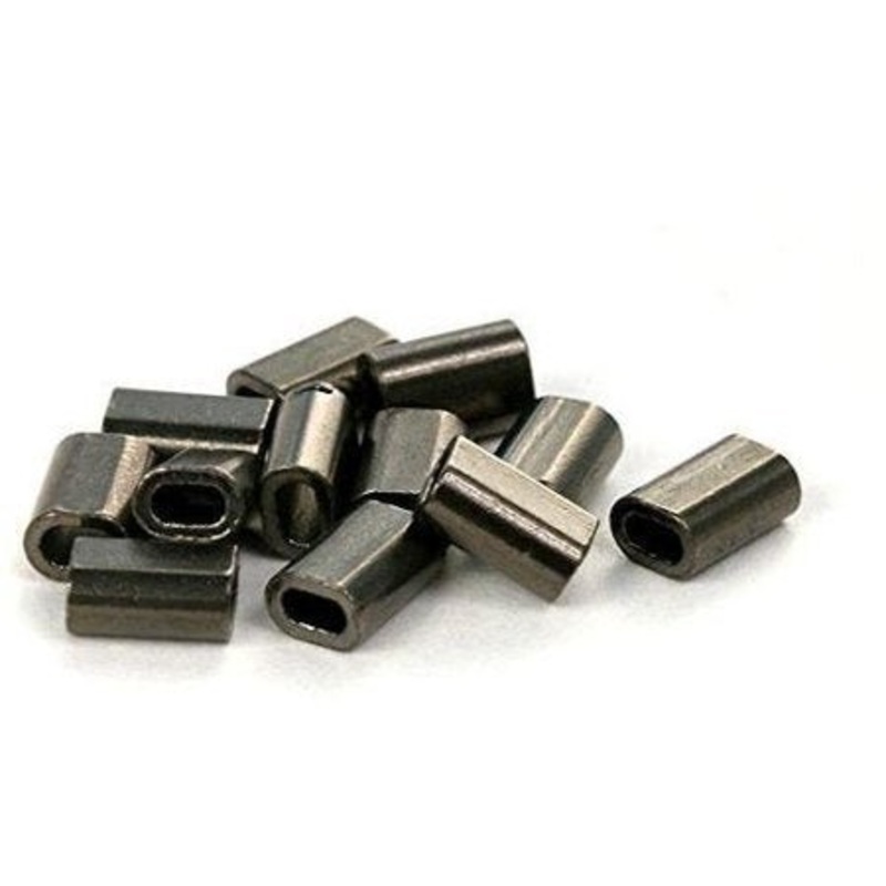 Billfisher Super Single Sleeves Size .8,40-50 Lb Qty 25 Black