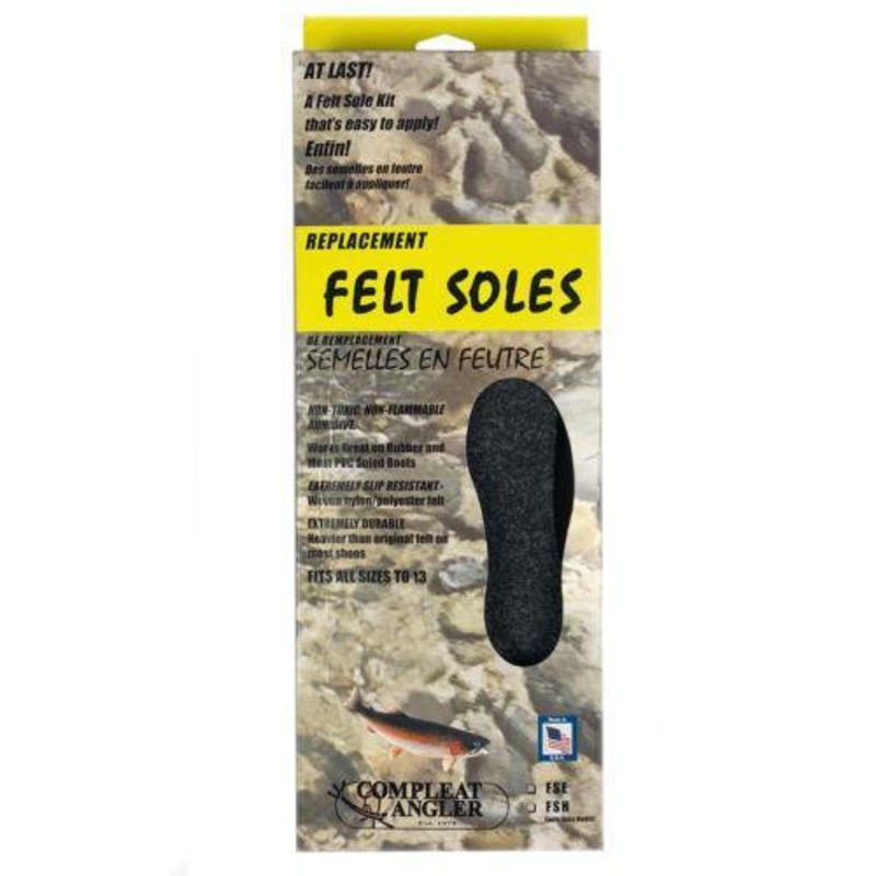 Complete Angler FSL Felt Sole Kit Nylon All Sizes To 13