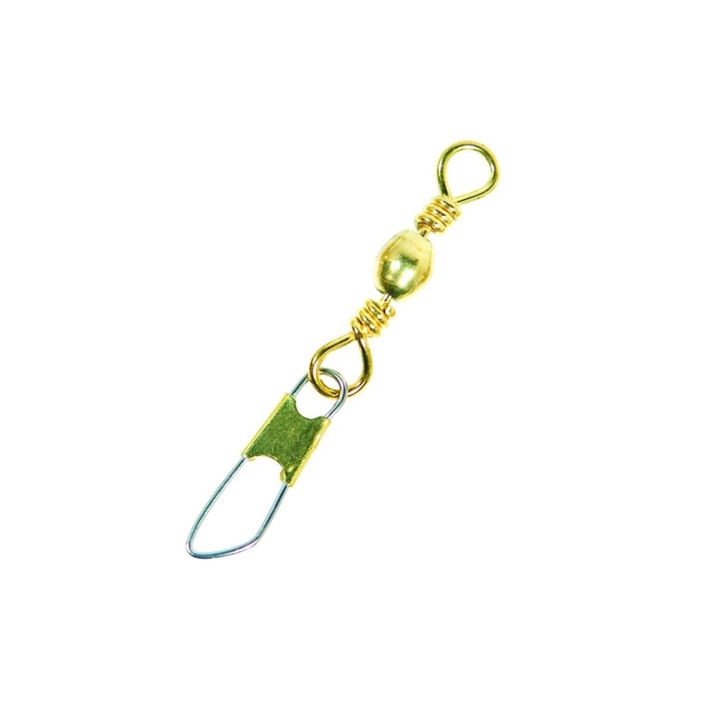 Danielson Barrel Swivel W/ Safety Snap Brass