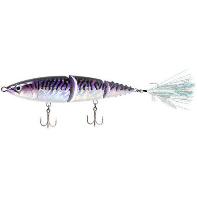Fish Lab Hard Mack Attack 3 pc swimbait 7 Purple Mackerel