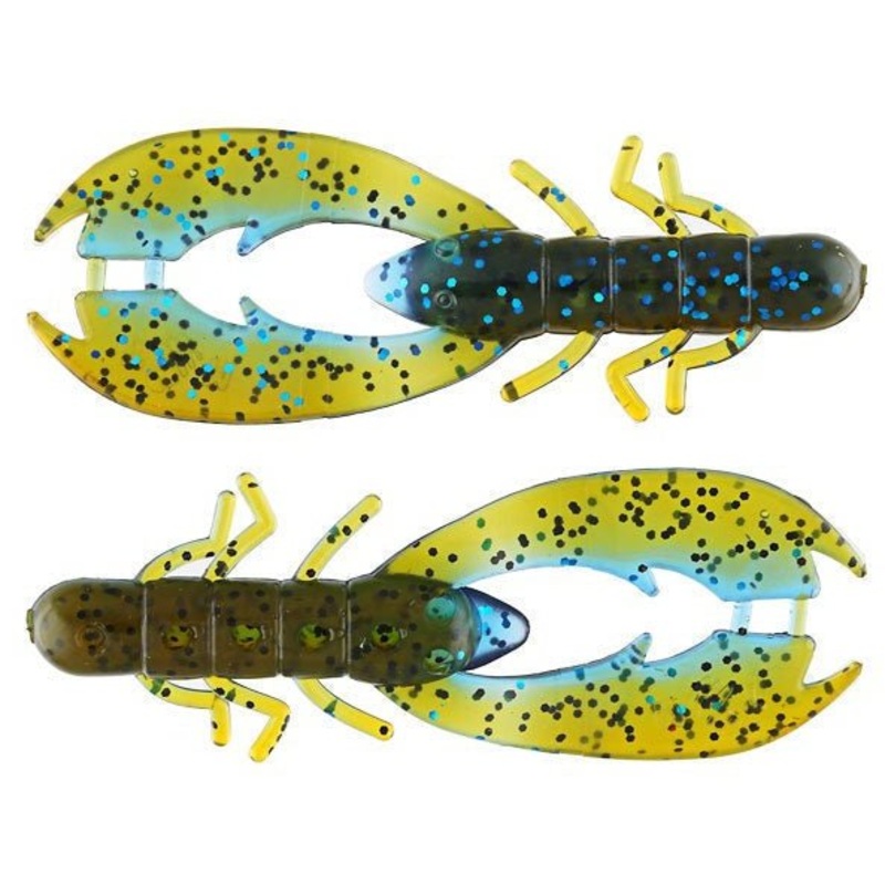 Mister Twister Poc'it Craw 3.5 Red River Special Qty 9