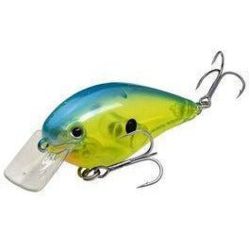Strike King KVD 1.5 Hard Knock Chartreuse/Blue Cryst