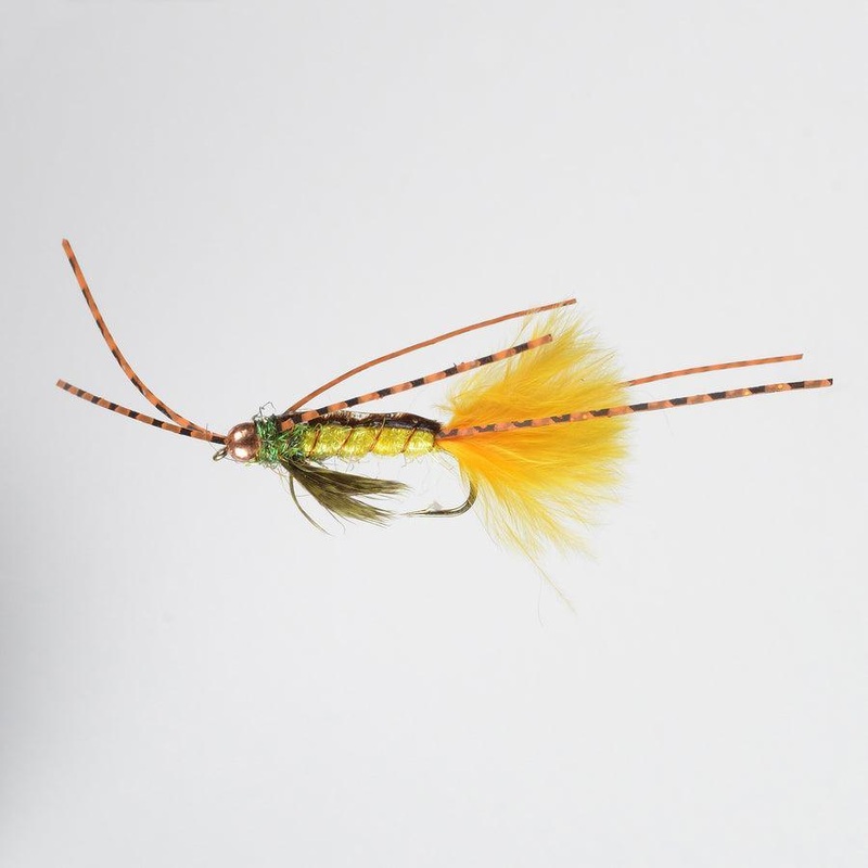 Superfly FLY189008PUS Nymph-Rubber Leg Goldenstone #08
