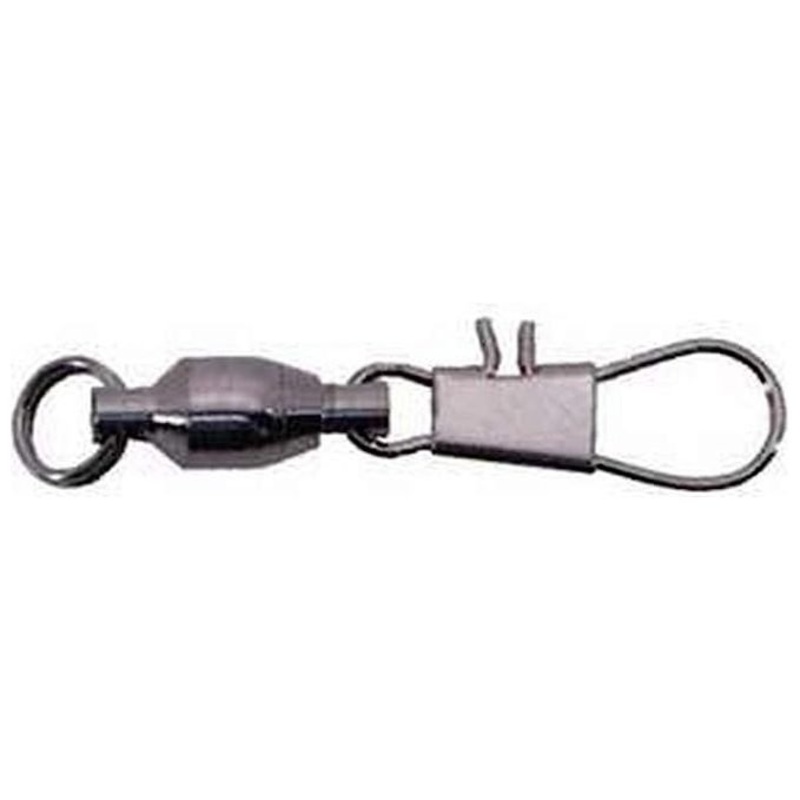 Cabela's Deluxe Black Interlock Snap Ball Bearing Swivel Qty 24