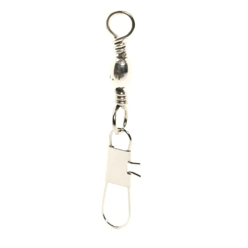 Danielson Barrel Swivel w/Interlock Snap Nickel