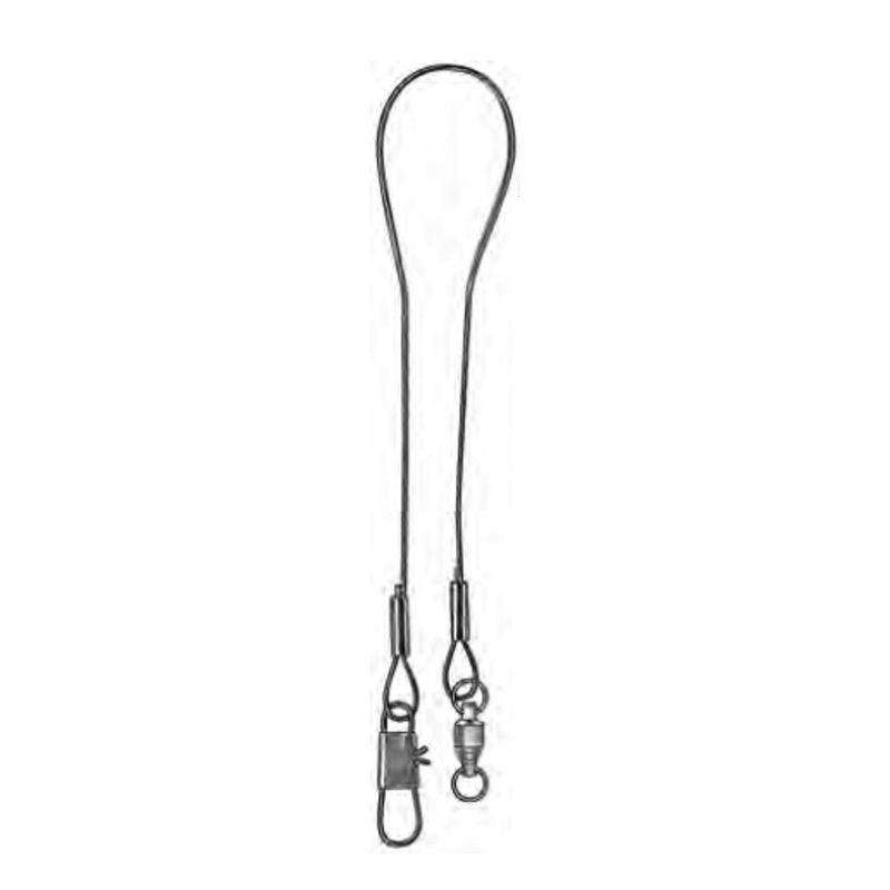 Danielson Stainless Steel Ball Bearing Wire Leader Qty 3